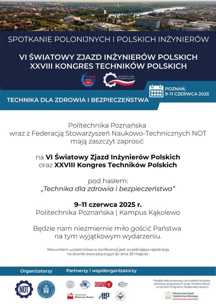 Zaproszenie na VI SZIP i XXVIII KTP